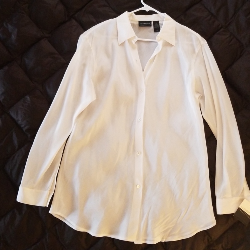 Lightweight cream blouse